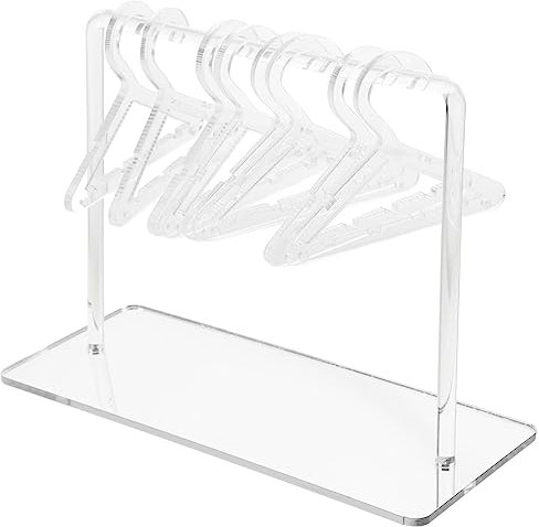 FONDOTIN Espositore per Orecchini in Acrilico Organizer Portaorecchini per Gioielli Stand Espositore Gancio Appendiabiti per Orecchini