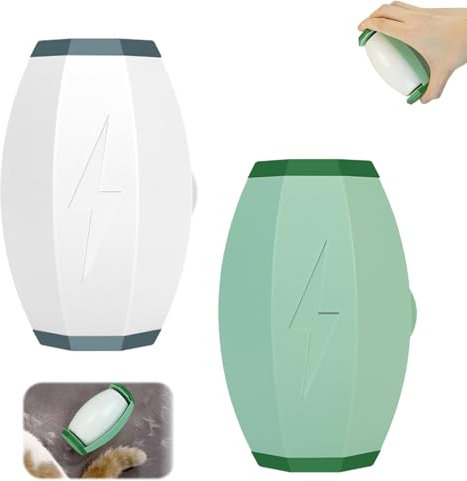 Rodillo Adhesivo,2 Piezas Mini Rodillo de Pelusa,Bola de Rodillo de Pelusa Reutilizable,Rodillo Quitapelusas Reutilizable,Quitapelos y Rodillos para Mascotas,para Carpets,Sofás