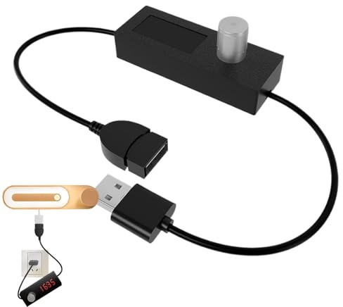 USB-timer strömbrytare | USB-timer med avstängningsfunktion för energi, hushållstillbehör för akvarium och enkel elinstallation
