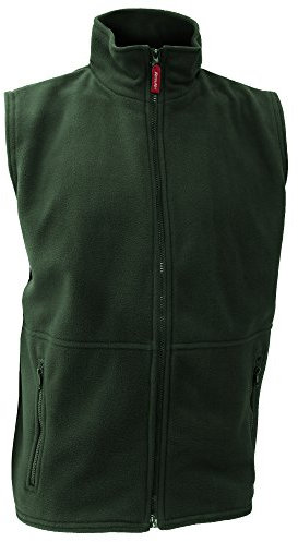 Result Active Herren Fleeceweste L,Waldgrün