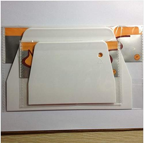 2 pz/set di plastica Raschietto per pasta taglierina pasta coltello pasticceria taglierina bordo raschietto banco coltello da banco raschietto