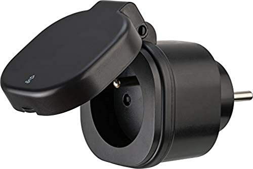 brennenstuhl®Connect Prise connectée WiFi WA 3000 XS02 (compatible avec réseau de 2.4GHz, application gratuite, compatible avec Amazon Alexa et Google Assistant, max. 3000W)