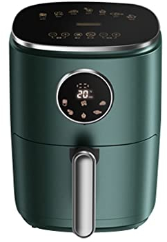 Friggitrice ad aria intelligente friggitrice multifunzione forno multifunzione elettrodomestici da cucina forno alogeno (colore: verde, dimensioni: 31 x 31 x 39 cm) regalo preferito