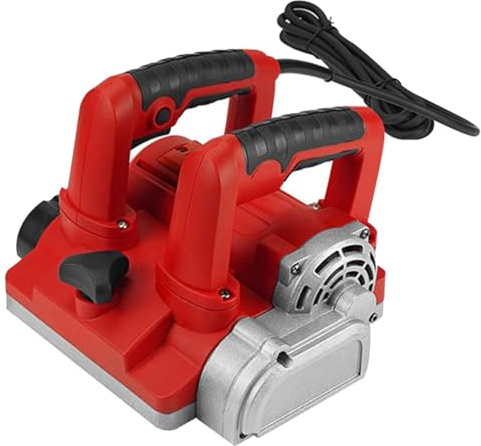 Cepilladora Eléctrica De Pared, Cepilladora Manual De Potencia De 1600 W, Herramienta Eléctrica De Hormigón para Pared, Cepilladora áspera, Doble Mango Ergonómico, para Paredes De Masilla, Paredes