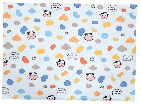 JOINPAYA Babydecke Mit Cartoon-motiven Babybettdecke Aus Weicher Materialien Babyausstattung Für Jungen Und Mädchen Kuschelige Decke Für Schlaf