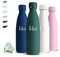 Botella Agua Acero Inoxidable- 500ml- Botella Termica, Sin BPA, Cantimplora Acero Inoxidable, A Prueba de Fugas, Garrafa Termica, Aislamiento al Vacío, para la Escuela, Viajar, Oficina, Cámping