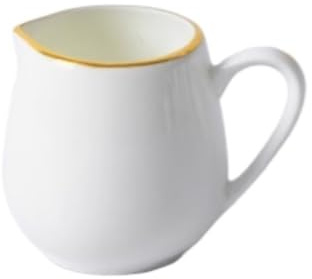 Sauciere För Middag Restauranger Benporslin Mjölkkanna Mjölkburk Såsgryta Keramisk Biff Såskanna Kaffe Mjölkkopp Söndagsstek Middag(Gold,4.8x5.7cm)