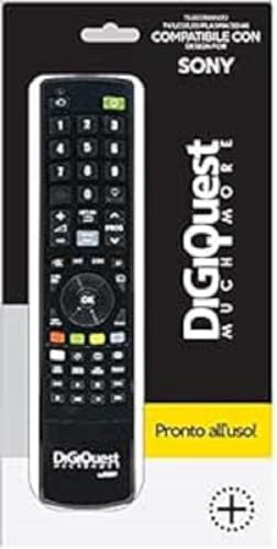 Mando a Distancia Compatible con Todos los Modelos de Sony TV, LCD, LED, Plasma y 4K. Incluye Todas Las Funciones y Botones Que se Ajustan al Mando Original de Sony. Ya configurado y Listo para Usar.