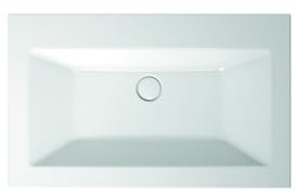 Bette Lavabo da Incasso Loft Senza Foro per Rubinetto, A230 800 x 495 mm, colorazione: Bianco - A230-000