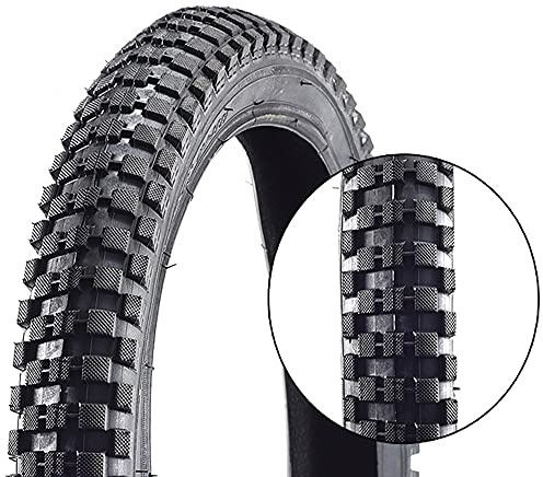 Pneu de vélo 12/14/16/18/20/22/24/26 x 2,4 pour kit BMX, vélo de route, VTT (16 x 2,4)