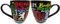 Souvenir Jumbo Tasse, Cup, MugNeon schwarz Berlin Schriftzug mit Berliner Bär Glitzer als Geschenk 500ml(Spülmaschinen nicht geeignet Hand wash only!!!) (Keramik)