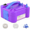 Nestling Pompa Elettrica per Palloncini-Gonfiatore Palloncini Elettrico(600W)-Due modalità di Funzionamento Pompa Palloncino-1 Punto di Colla, 1 Nastro, 2 Annodatori-Adatto per Feste, Matrimoni, viola