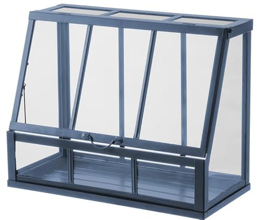 ÅKERBÄR AKERBÄR Gewächshaus, Anzucht drinnen/draußen/blau/Dark Blue Greenhouse, 45 cm