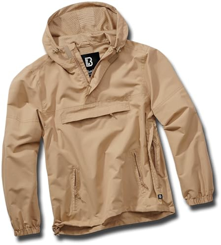 Brandit Été Coupe-Vent Veste Imperméable Anorak Veste de Sport Veste Dans Bundle Avec UD Bandana Taille S À 5XL