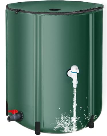 Barril De Recolección De Agua De Lluvia - Reservo PVC De 26 Galones