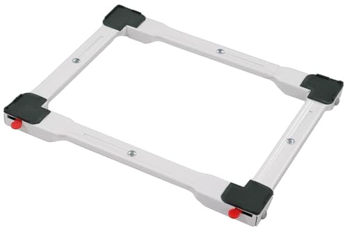 Reliapart Heavy-Duty Appliance Roller Trolley Compatible for Baumatic Candy Haier Hoover Domestic Appliances 195kg Load 52.3cm x 42.4cm Adjustable Base TE20 Mobile Platform