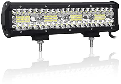 Willpower Barra Led 30cm 12 240W 12V 24V Largo Alcance Luz para 4X4 Coche