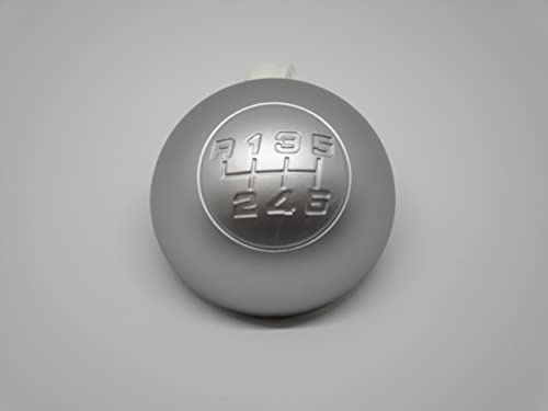 Car Passion Lente Pomello Cambio Compatibile con Alfa Romeo Giulietta Calotta Copertura Impugnatura Satinata 6 Marce