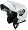 MY Motorrad Klapphelm Integralhelm 935,ECE 22.06 Zertifiziert Modular Helm mit Doppelvisier für Damen Herren (Weiß, L)