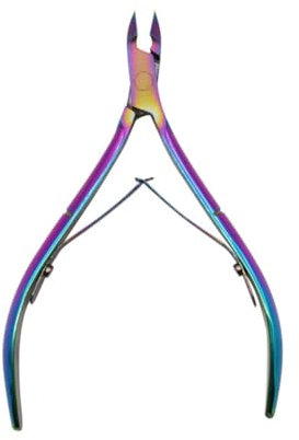 Tijeras para piel muerta, coloridas, para eliminar la piel muerta, pedicura, alicates de pico de águila, acero inoxidable