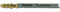 Makita B-10986 Stichsägeblatt B-54 BiM 5 Stück, spitz verzahntes Kurvenblatt, ideal für saubere Kurvenschnitte in Laminat von 1,5 bis 15 mm Materialstärke