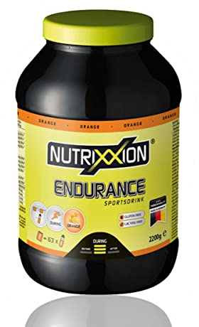 NUTRIXXION® | High Energy Drink Endurance, Energie Drink für Sportler, mit BCAA, Vitaminen & Mineralien, Orange | 2200g
