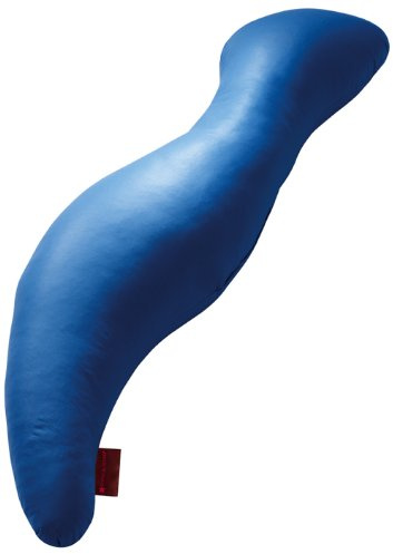 Centa-Star, Cuscino Boomerang in Fibra Tessile, Blu (Blau), 130 cm