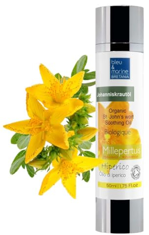 Hypéricum Drops Relaxing Massage Oil St. John's Wort Forte Concentrate 100% Pure Body Oil Scars Stretch Marks Pregnancy Oil Hair Oil - 50 ml