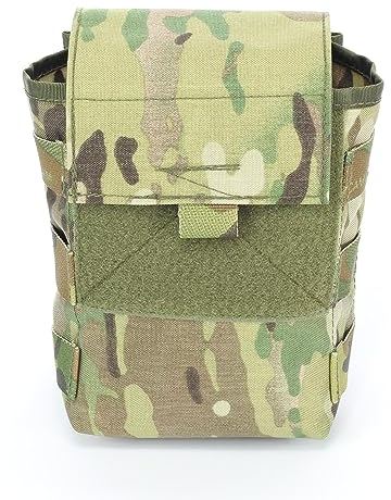 Zentauron Molle Mehrzwecktasche Multislot 2 L – Taktische Zubehörtasche für Plate Carrier, Schutzwesten & Rucksack | IRR-sicher, Klettfach, Made in Germany, Militär & Outdoor