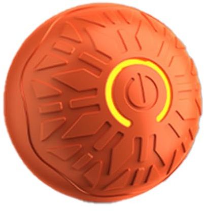 Générique Jouet De Balle Interactif pour Chat, Balle Interactive Chien Grand, Balle De Saut Intelligente pour Animaux De Compagnie, Balle Soucoupe Volante, Rotative À 360 Degrés, Rechargeable par USB
