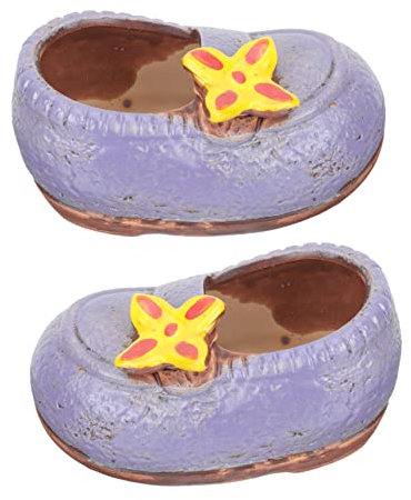 YARNOW Fioriera A Forma Di Scarpa Vaso Per Fiori Fornitura Per Piantagione Di Fiori Da Giardino