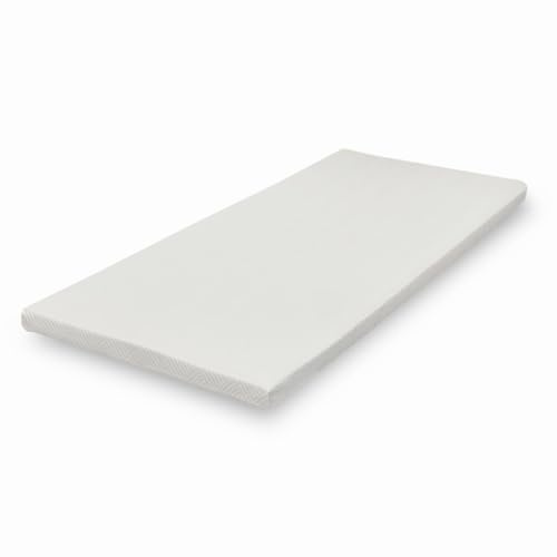 Topper Viscoelástico COMBOCOOL™ 90 x 190 cm – Sobrecolchón único con Enfriamiento Activo – Funda Fresh Lavable y Elásticos Reforzados – 5 cm de Grosor – Certificación Oeko-Tex