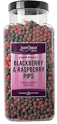 Joseph Dobson & Sons Blackberry and Raspberry Pips Sweets 2.72 kg