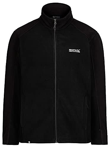 Regatta Hedman II Men's Outdoor Fleece Jacket available in Black/Black 3X-Large
