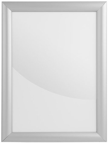 Neumann Bilderrahmen Klapprahmen, Silber matt, 32 mm Profil, Gehrung 84x118,8 cm