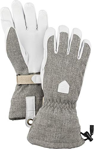 HESTRA Damen Patrol Gauntlet Skihandschuhe grau 8