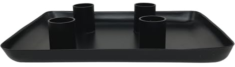 FTWdesign Magnetisk ljushållare med fyra enskilda element – ljushållare med magnet också perfekt som en adventskrans, individuell ljusbricka