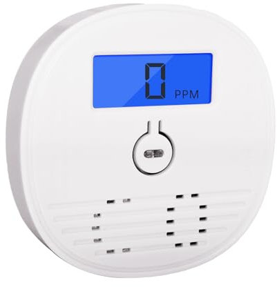 Mini LCD Carbon Monoxide Detector CO Alarm Detector, fit for house, Car,trip,Comply with EN50291