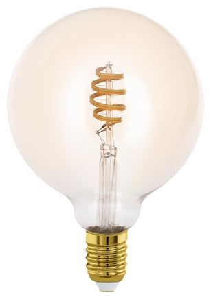 Eglo connect.z Smart Home - Lampadina LED E27, G125, Matter, ZigBee, app