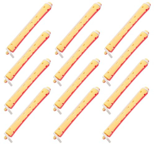 DOITOOL 24 Pièces Bâton de Curling Portable en Pp pour Femmes, Kit de Permanente Simple à Utiliser, Crée des Boucles Ondulées Élégantes, pour Usage Maison ou Salon,