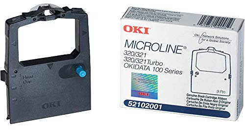 Wholesale CASE of 15 - Oki Data 52102001 Printer Ribbon-Matrix Nylon Printer Ribbon,F/Microline, Black