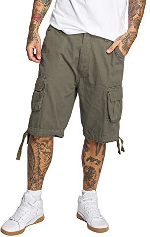 Brandit Herren Urban Legend Shorts Cargos, Olive, 4XL