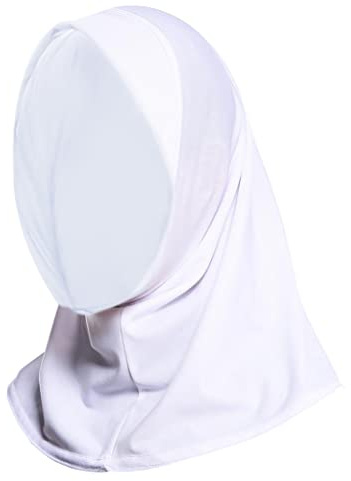 YARRASPORT Hijab-sport, muslimsk burkini, praktisk och elegant, segling för sport, Vitt och blått, Court