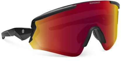 SIROKO Gafas-máscara híbridas esquí y nieve GS4 Nansen Negro