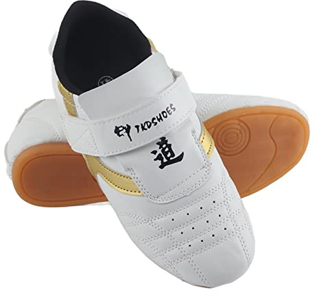 Taekwondo Shoes, Lightweight and Soft TPR Rubber Soles for Adults Children,Taekwondo, Boxing, Kung Fu and TaiChi