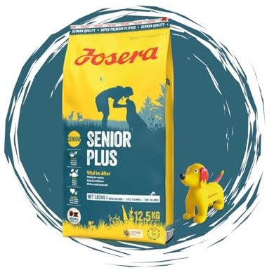 Josera - Hundefutter - Josera Exclusive SeniorPlus - Trockenfutter -12,5 KG + Goodie Quietsche Seppl