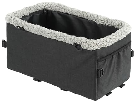 45 x 21 x 24 cm Asiento para perros - Asiento de coche para mascotas | Asientos para coche para perros | Asiento para coche para mascotas desmontable para el viaje en camión para vehículos para gatos