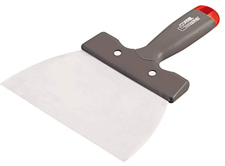 L'outil parfait - Spatule large ou couteau a enduire traditionnel - Lame cm.16 -