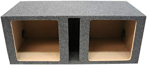 American Sound Connection Car Audio Dual 15 Vented Square Sub Box Enclosure fits Kicker L7 Subwoofer