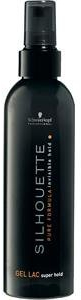 Schwarzkopf Professional Silhouette Super Hold Haargel Lac Für Haarstyling Extra Starker Halt Starke Definition Natürlicher Glanz Schnelltrocknend Ohne Rückstände Styling Gel Frauen Männer 200 ml